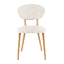 Chaise Toro Bicolore Pied En Bois