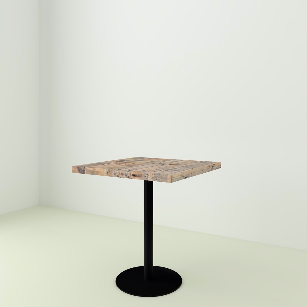 Table Bistrot Plancher De Wagon pieds Rond