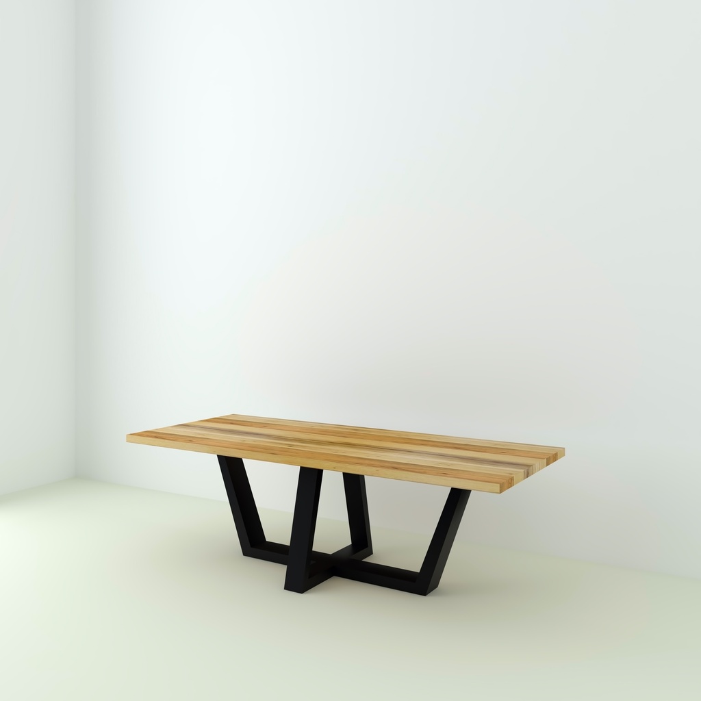 Table Khaleesi Bois De Grange Naturel pieds W