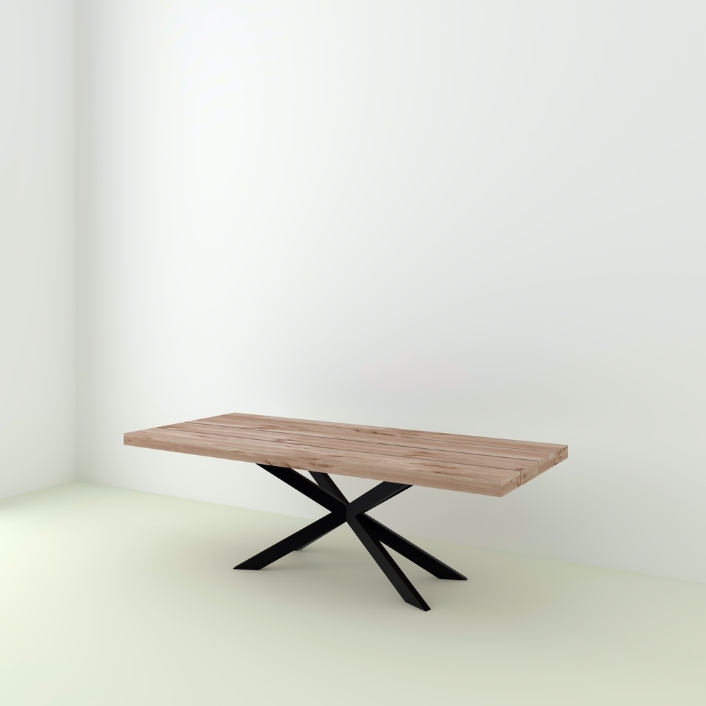 Table Toronto Douglas pieds Croix