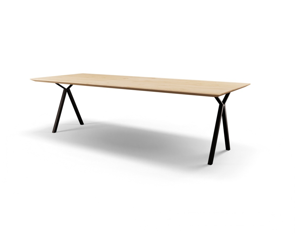 Table Forme Rectangle En Chêne Massif pieds Lazare