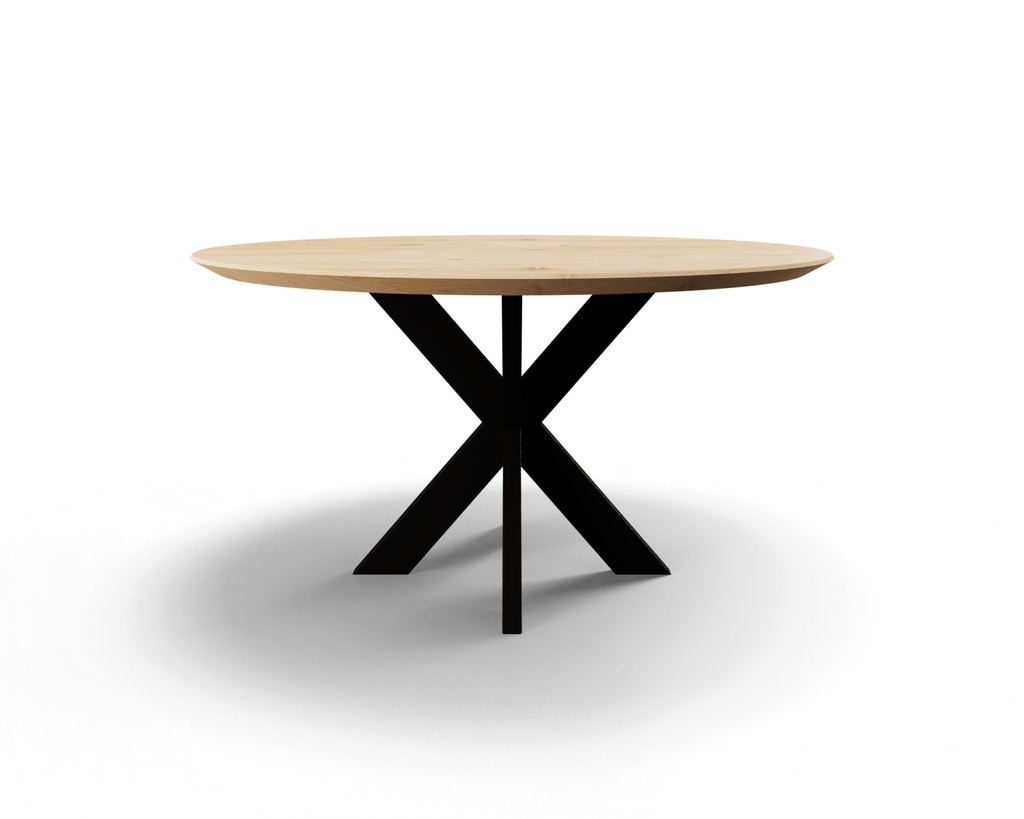 Table Forme Ronde En Chêne Massif pied XX