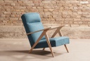 Fauteuil Scandinave rembourré