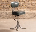 Chaise Vintage Rembourrée industrielle