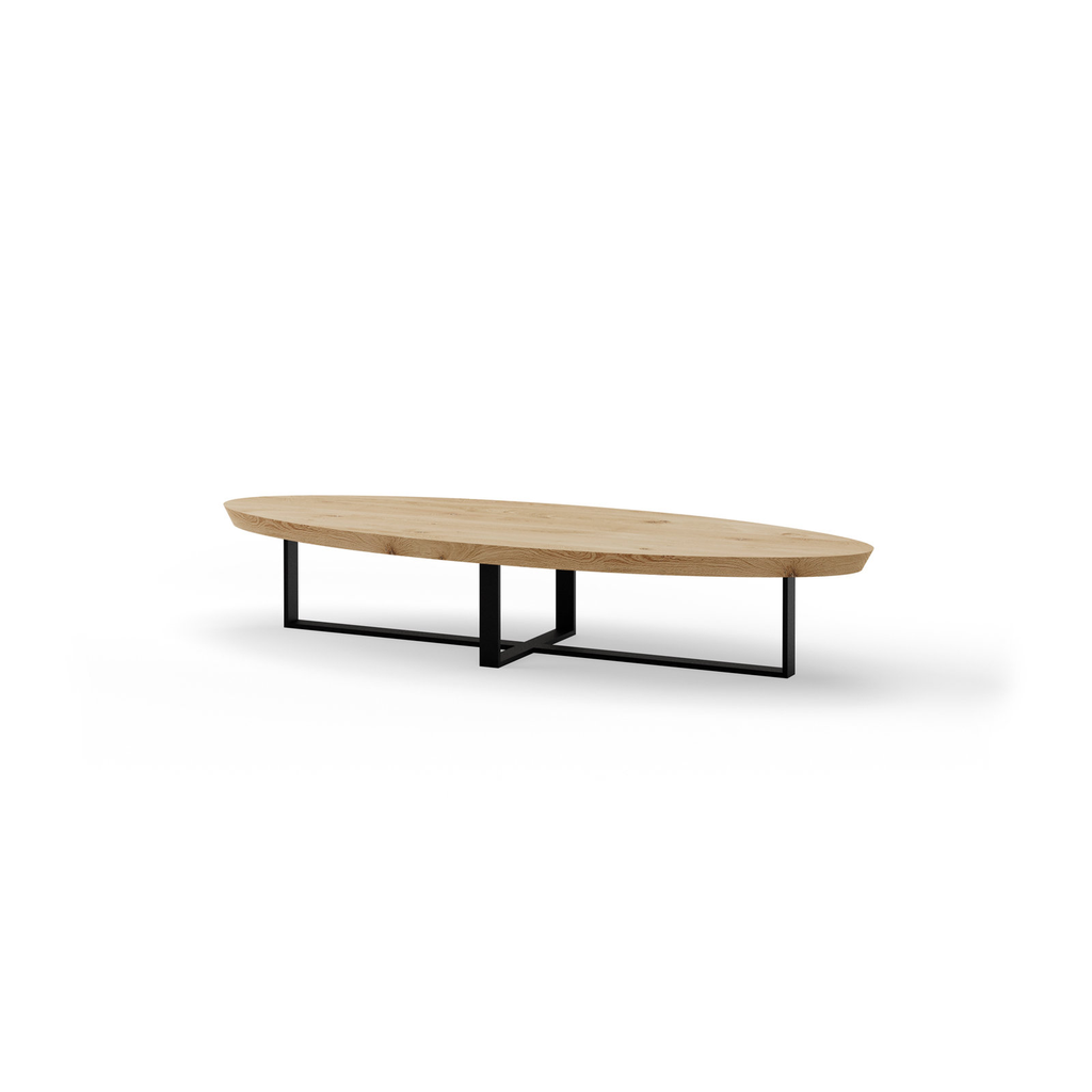 Table basse Lewis en chêne massif