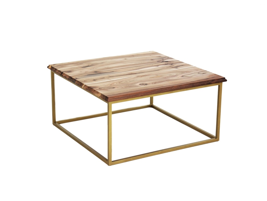 Table basse Milano en noyer