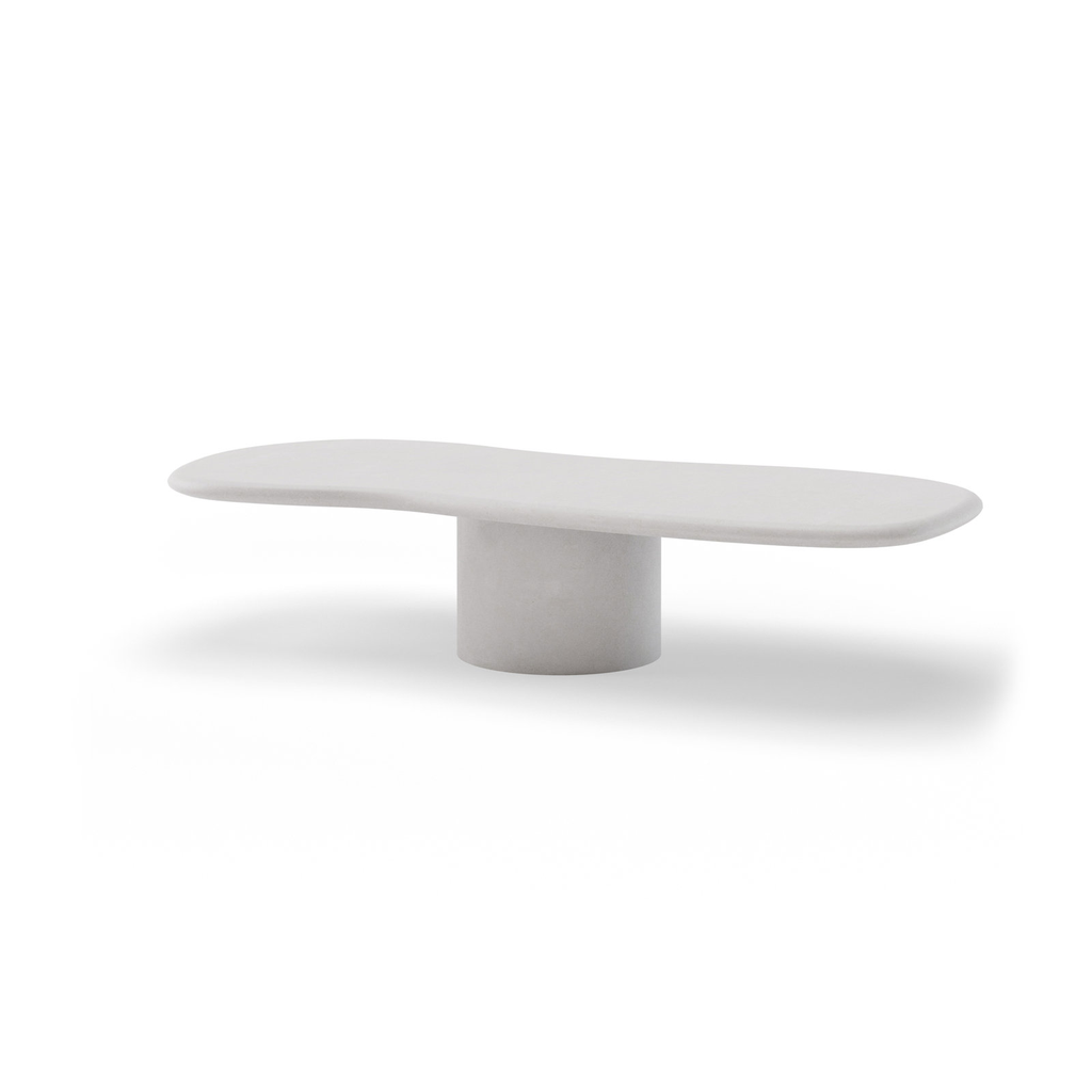 Table basse organique Ibiza en béton 