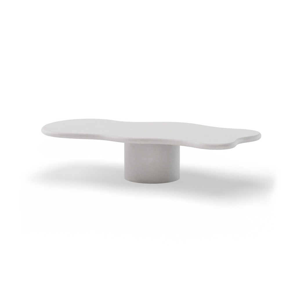 Table basse organique Majorque en béton