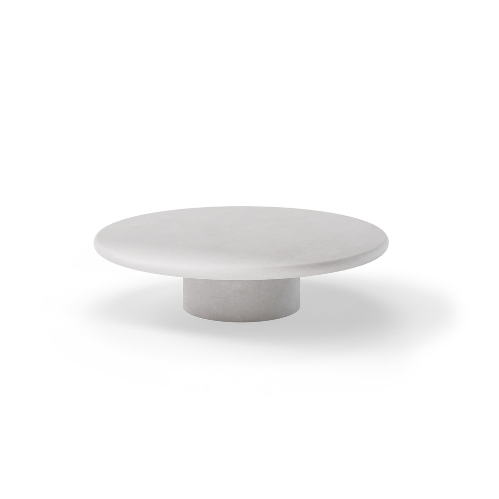 Table basse organique Minorque en béton 