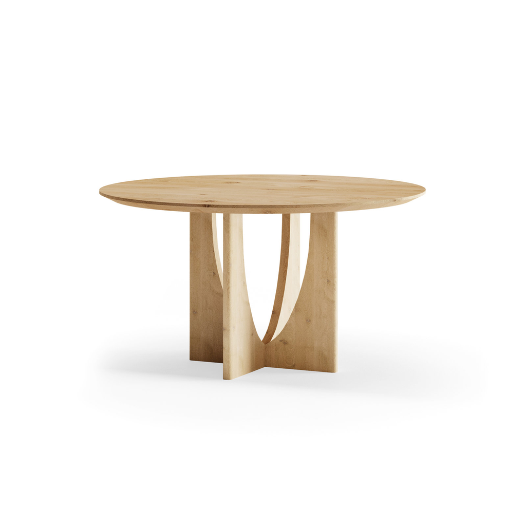 Table ronde Sydney en chêne massif