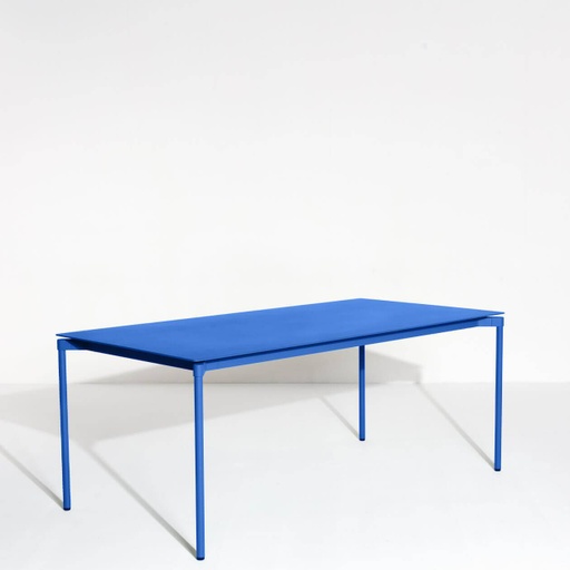 Table rectangulaire Fromme durable en aluminium