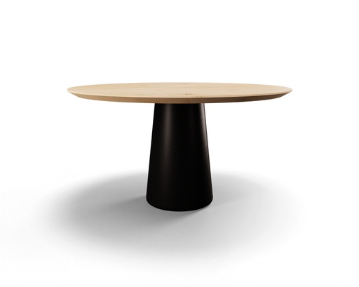 Table Forme ronde en chêne massif pied Rond full